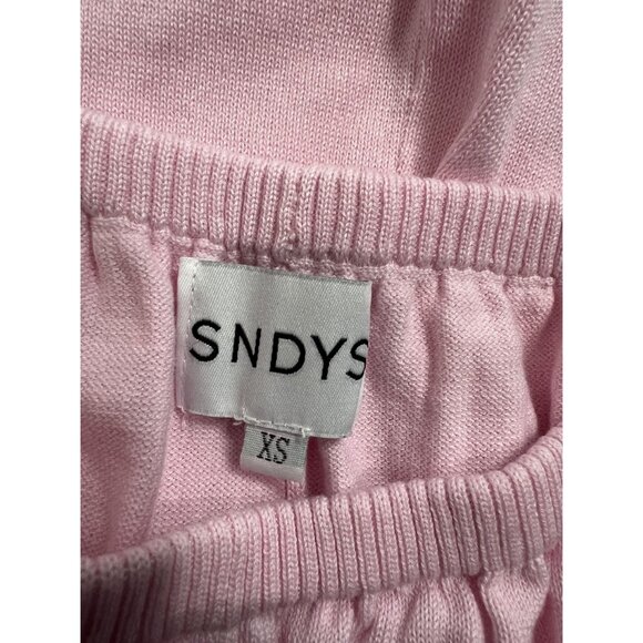 SNDYS X REVOLVE August Button Pants in Pink - Picture 5 of 5